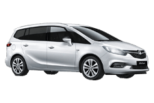 Van Hire Chichester - Vauxhall Zafira 5 + 2 - Minibus hire Chichester